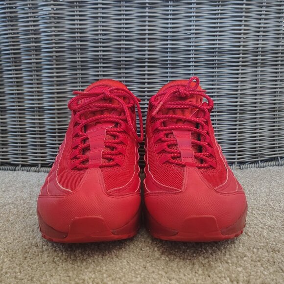 Men's Nike Air Max 95 "Triple Red" 11 - Picture 2 of 6